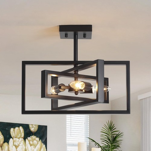 Lwytjo black ceiling - black, light