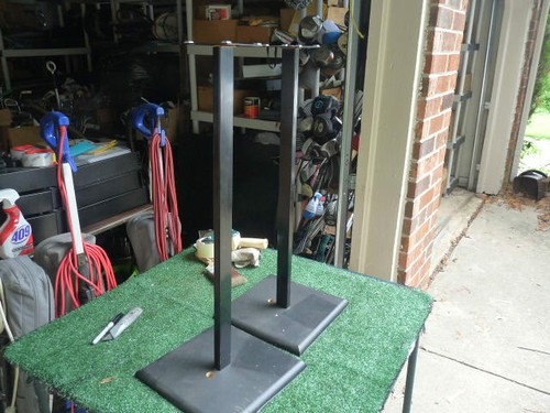 Bookshelf floor speaker stands - floor,