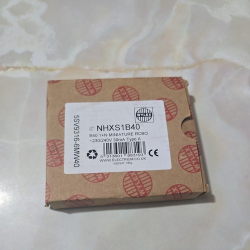 Wylex 40a rcbo - wylex, type