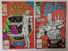 silver surfer #33 + #36