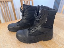 KOMBAT.UK black army cadet boots with thermal insulation (size 9) hardly worn
