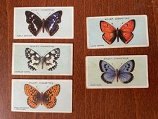 W.D. & H.O. Wills British Butterflies 1927 Cigarette Cards