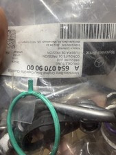 GENUINE MERCEDES-BENZ M654 HIGH PRESSURE METAL FUEL LINE PIPE & other fittings 