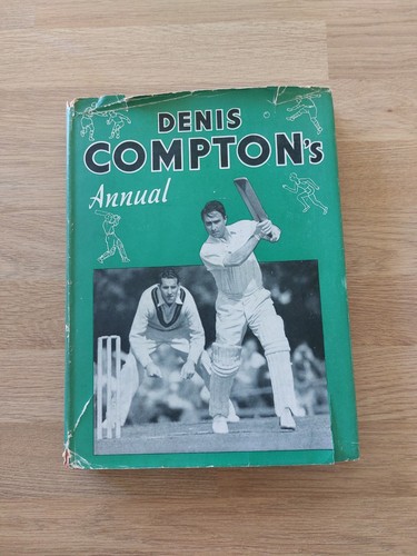 Denis compton signed cricket - compton,