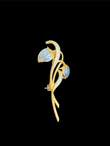Vintage blue bell - vintage, snowdrop