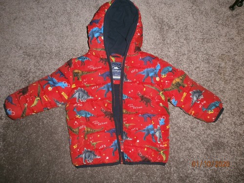 George red dinosaur coat - red,