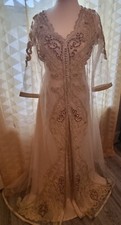 Moroccan Bridal Caftan / Takchita Dress (size 10-12)