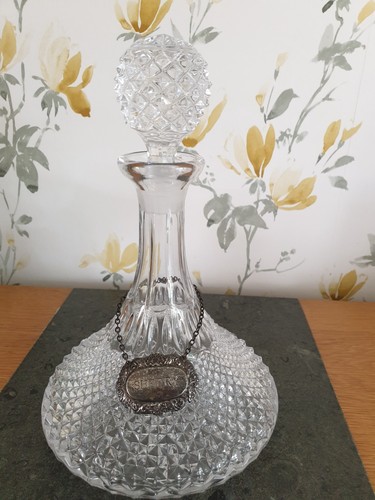 Crystal glass heavily - crystal,