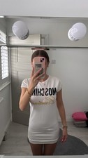 Teen Moschino T-Shirt Dress with few imperfections Age 12