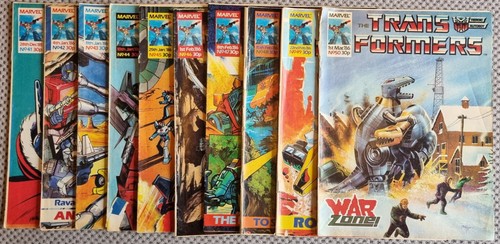 Vintage transformers comic - vintage, uk