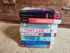 Study Law Books Bundle x 9