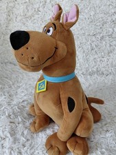 Large 12” 30cm Scooby Doo Plush Soft Toy Warner Bros brown dog Great Dane puppy
