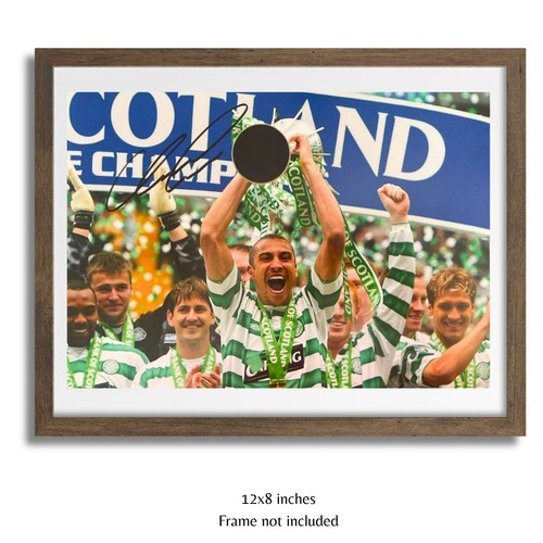 Henrik larsson hand signed - larsson,