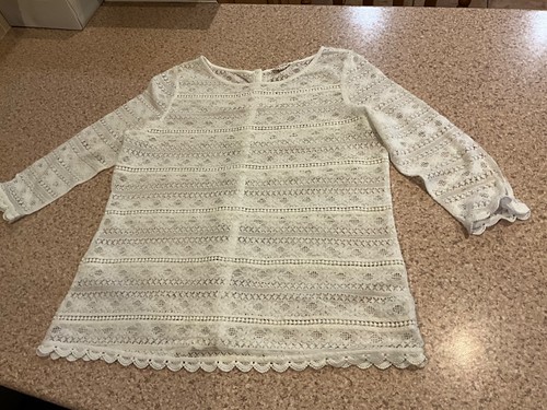 Pretty fat face lace top - pretty, size