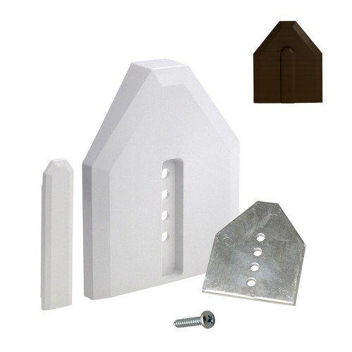Conservatory roof end cap kit - end,