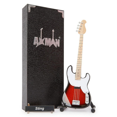 Sting bass guitar miniature - sting,