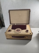 VIDOR CN430 'MY LADY ANNE' BATTERY PORTABLE VALVE RADIO.UNTESTED - Rare