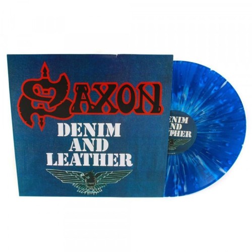 Denim and leather vinyl - denim,