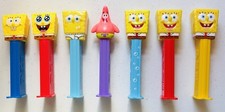 SPONGEBOB - PEZ Dispensers - SPONGEBOB and PATRICK - Incl. New SpongeBob (2025)