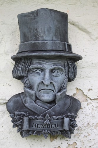Scrooge christmas wall art - christmas,