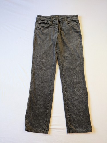 Zerres gray corduroy slim fit - corduroy,