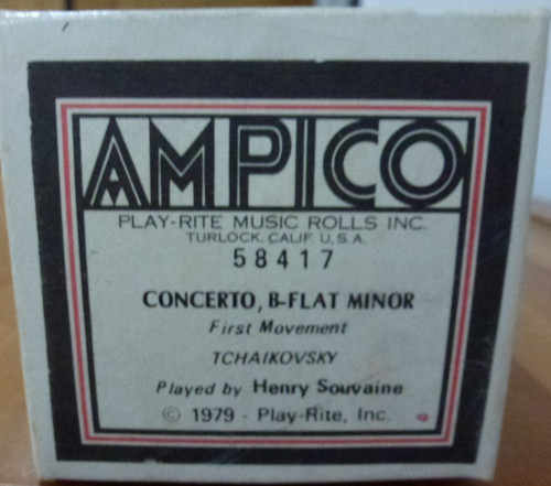 Ampico play rite roll - play-rite,