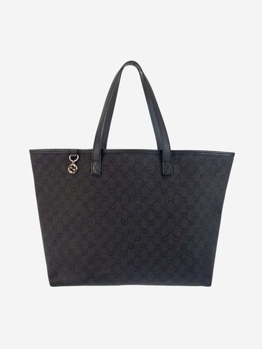 Gucci black canvas and - gucci,
