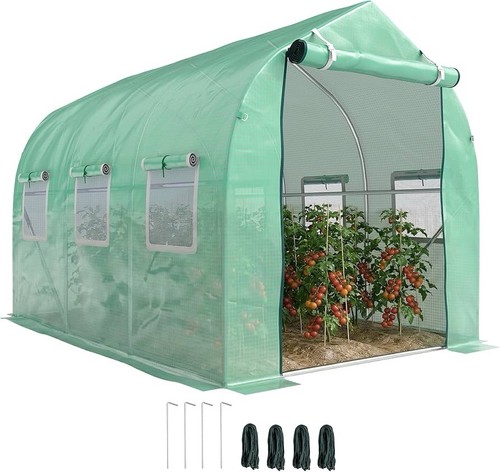 Outsunny polytunnel walk - walk, in