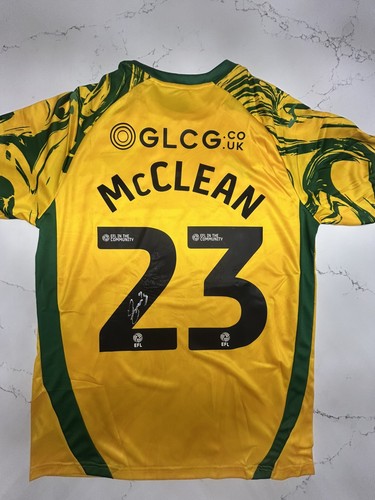 Signed kenny mcclean norwich - mcclean,