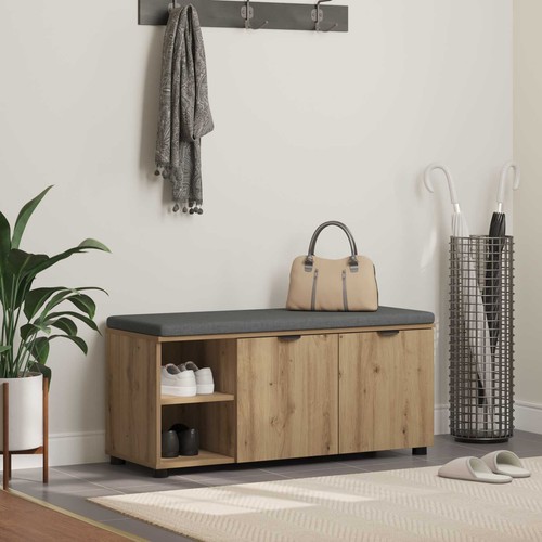 Vidaxl hall bench artisan - artisan, oak