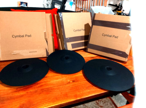 Cymbal set three - cymbal, of
