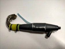 HOBAO PIRATE MT TUNED PIPE / Muffler exhaust alloy RACE 1/8 Truck 4WD