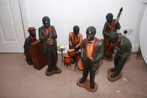 Antique fibreglass black