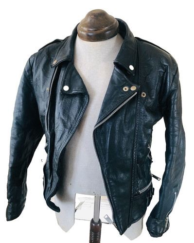 Cow hide leather - cow-hide, jacket