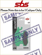 CPI Aragon 125 GP 2007 [Front Ceramic Brake Pads] [SBS HM Series]