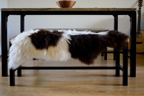 Sheepskin rug 100 - sheepskin, natural