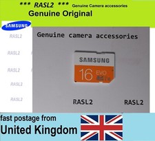 16GB Samsung Memory Card For Digital Camera NX ES WB, PL,WB700 NX200,NX20,NX1100