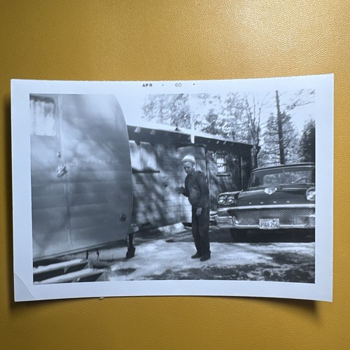 Vintage photo 1960 trailer - photo,