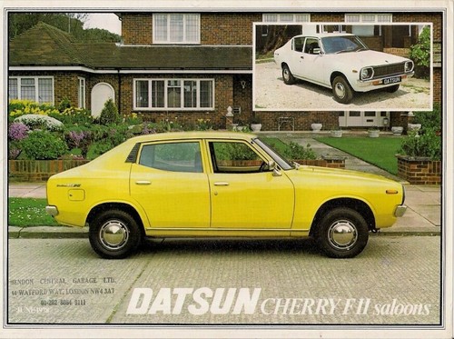 Datsun nissan cherry - nissan, 100a