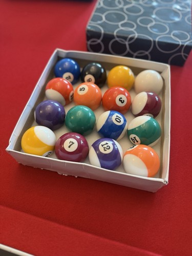 American pool ball set - pool, 2¼"