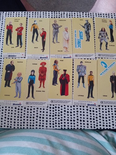 1994 weetabix star trek - weetabix,