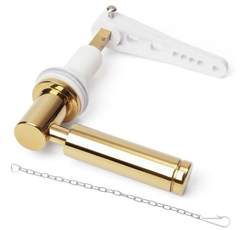 Gold toilet cistern - gold,