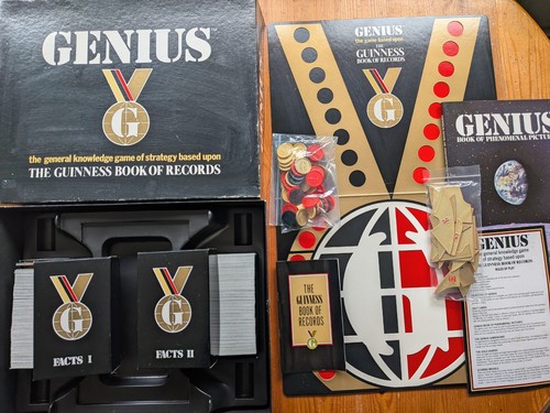Vintage genius board game - board,