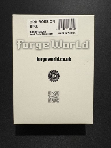 Forgeworld ork nob boss - forgeworld,