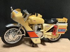 Vintage Action Man Palitoy Police Motorcycle 70s Toy Rare Motorbike