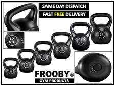 2-4kg Vinyl Kettlebell Weight Set Kettlebells Exercise Home Fitness Workout Gym