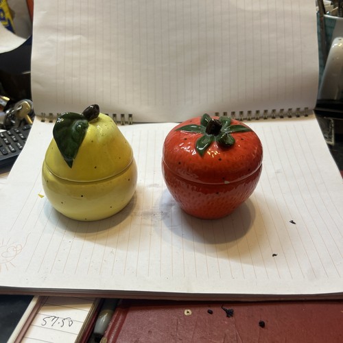 Vintage pottery preserve - vintage, pots