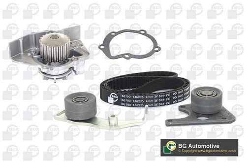 Water pump timing belt - water, &