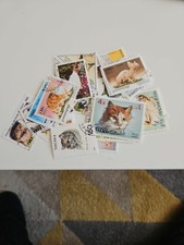 Cats Thematic Postage Stamps