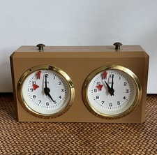 BHB USCF German Analog Chess Clocks Timer - Made in Germany